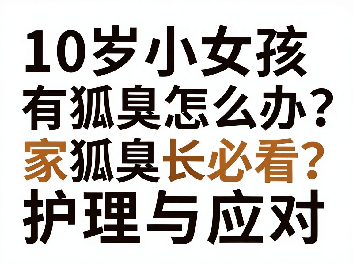 10岁小女孩有狐臭怎么办？家长必看的10岁狐臭护理与应对指南