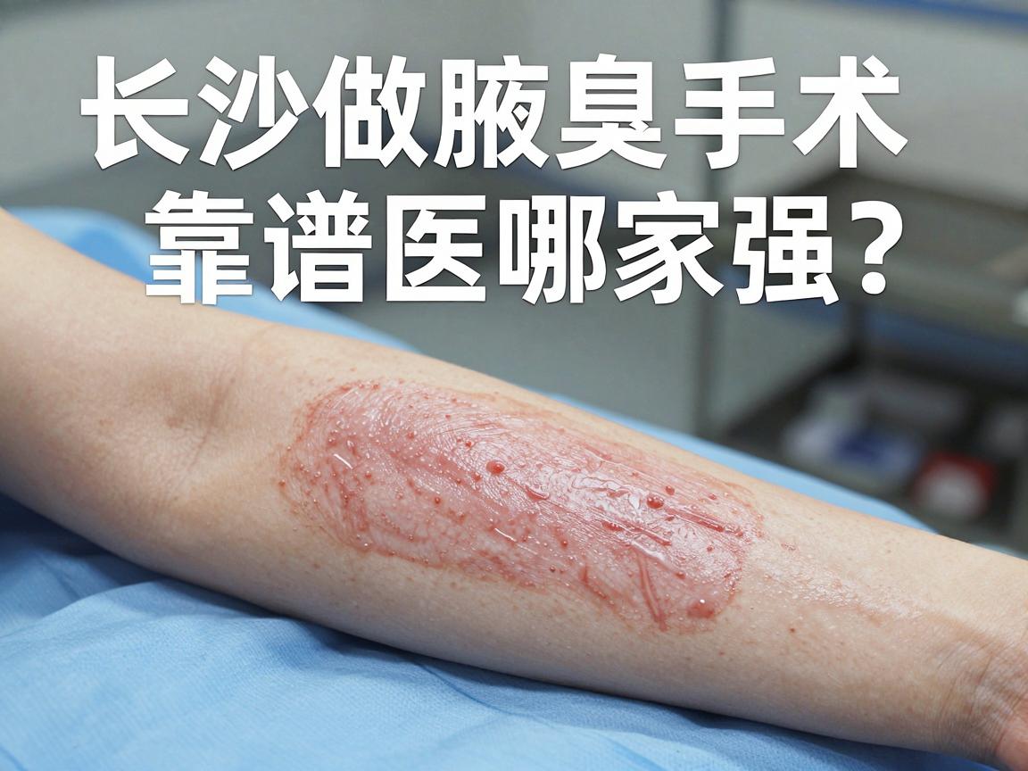 长沙腋臭手术哪家强？揭秘长沙做腋臭手术的靠谱医院与真实疗效