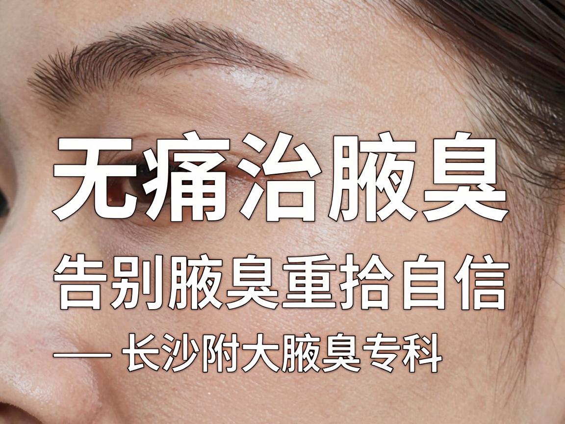 微创无痛治腋臭,告别腋臭重拾自信—长沙附大腋臭专科带你了解微创无痛技术 微创无痛治腋臭,告别腋臭重拾自信—长沙附大腋臭专科带你了解微创无痛技术