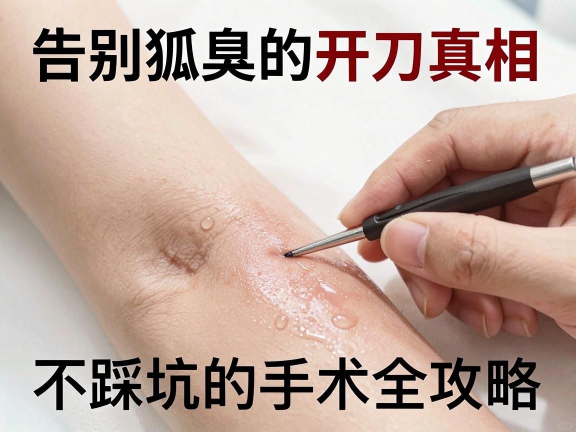 腋臭开刀手术，告别狐臭的开刀真相，不踩坑的手术全攻略