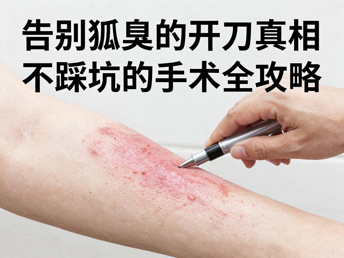 腋臭开刀手术，告别狐臭的开刀真相，不踩坑的手术全攻略