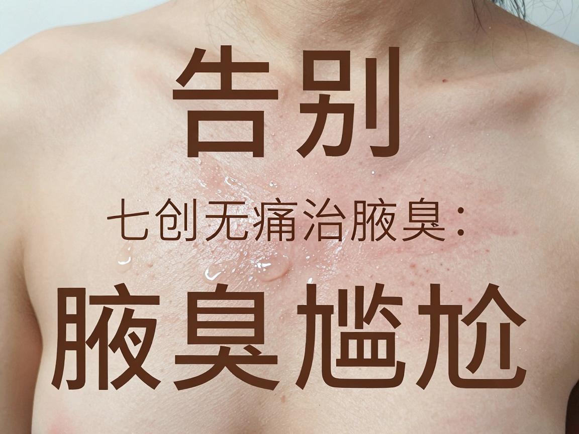 告别腋臭尴尬，微创无痛治腋臭，无痛治腋臭的真相与选择