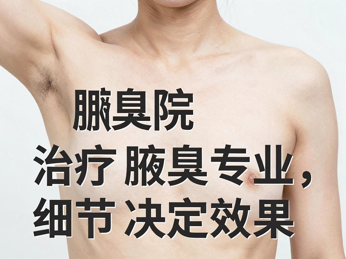 腋臭治疗专业医院怎么选？这家医院治疗腋臭专业，细节决定效果