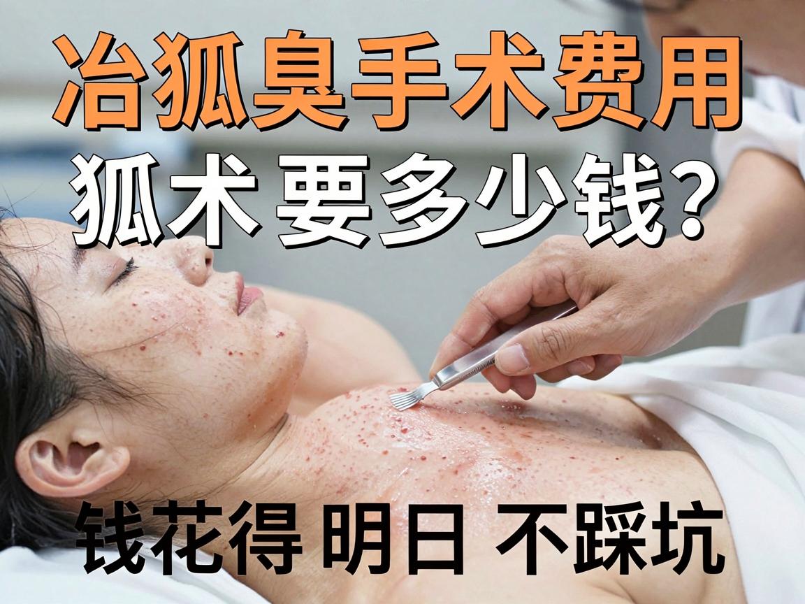 冶狐臭手术要多少钱？详尽解析冶狐臭手术费用，钱花得明白不踩坑