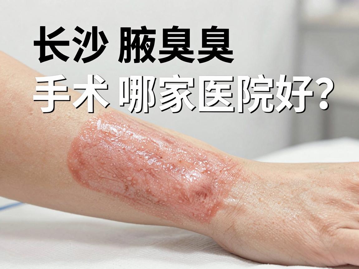 长沙腋臭手术哪家医院好？深度解析长沙腋臭手术医院选择标准