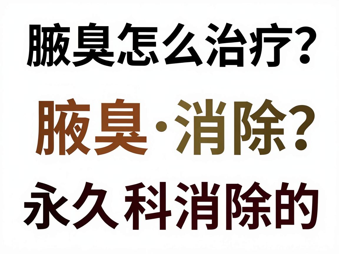 腋臭怎么治疗?腋臭永久消除的三种科学方案 腋臭怎么治疗?腋臭永久消除的三种科学方案