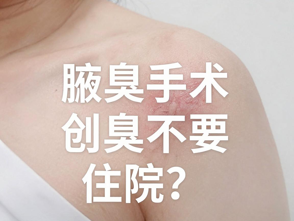 腋臭微创手术要不要住院?一文说清腋臭手术住院的那些事儿 腋臭微创手术要不要住院?一文说清腋臭手术住院的那些事儿