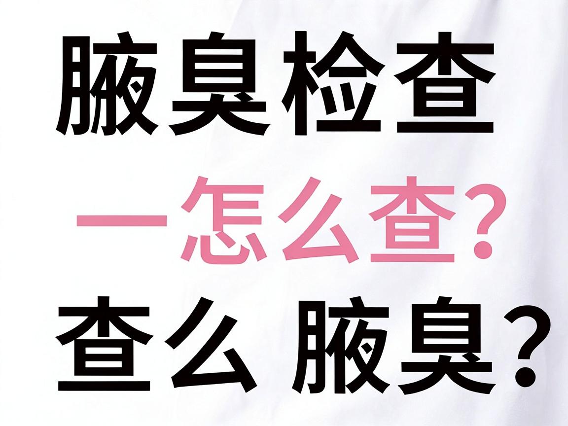 腋臭检查怎么查？医生一般怎么检查腋臭？这篇腋臭检查指南讲透