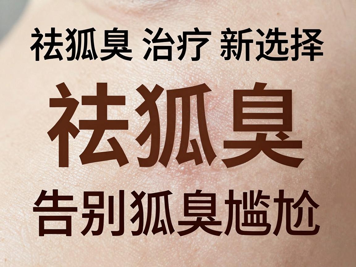 祛狐臭治疗新选择，微创祛狐臭，告别狐臭尴尬