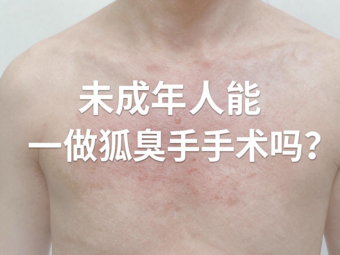 未成年人能做狐臭手术吗？一文说清未成年人狐臭手术的真相与风险