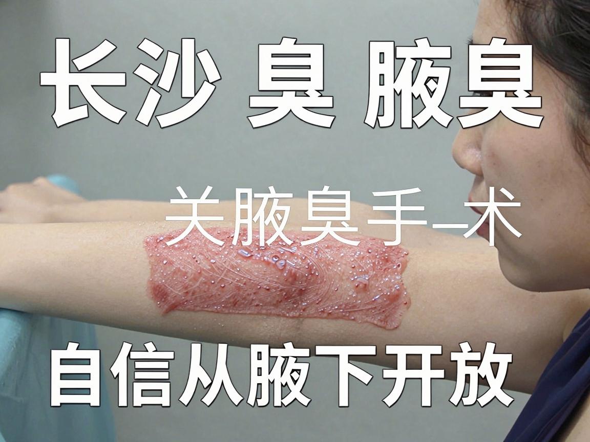 长沙腋臭手术，告别腋臭，自信从腋下开始—关于腋臭手术你该知道的那些事