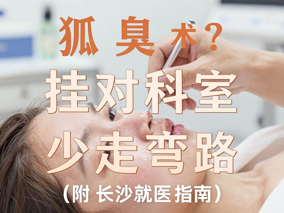 狐臭手术挂哪个科？挂对科室，少走弯路（附长沙就医指南）