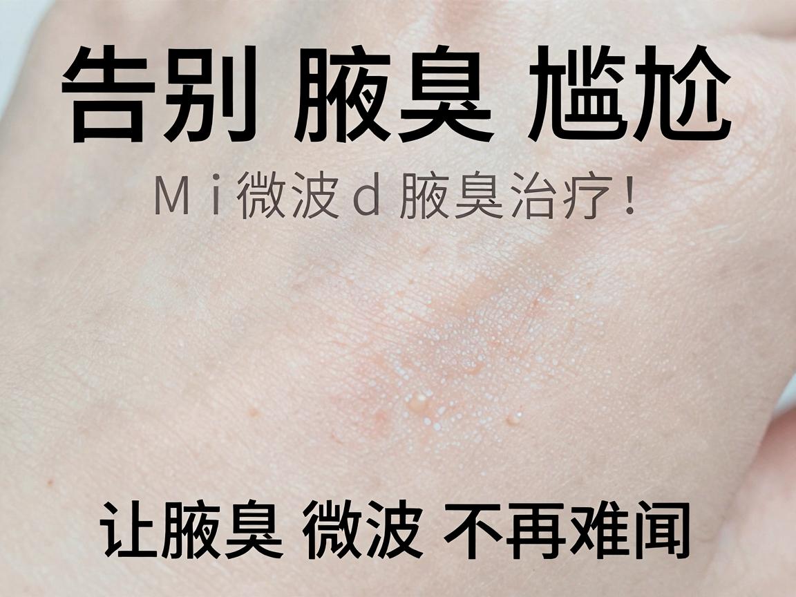 告别腋臭尴尬，Miradry微波腋臭治疗，让腋臭微波不再难闻