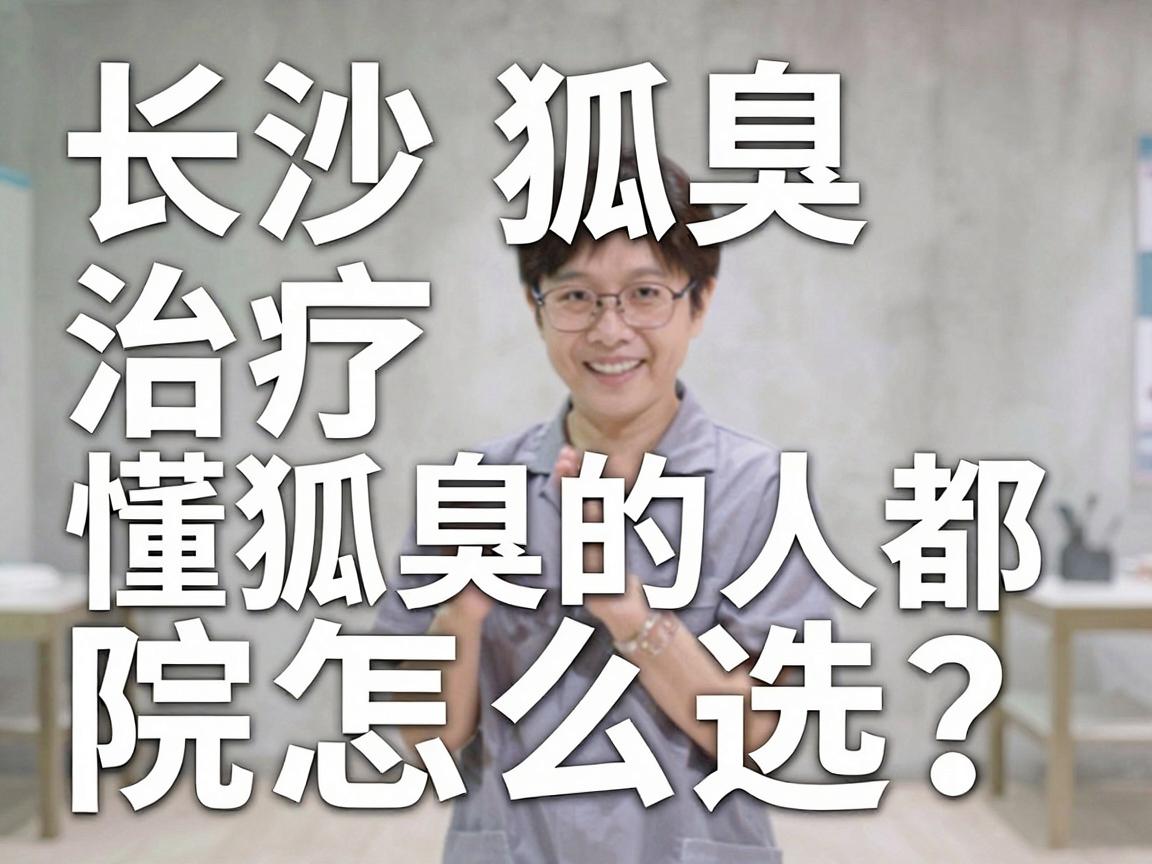 长沙狐臭治疗医院怎么选？真正懂狐臭的人都在看这份医院选择指南