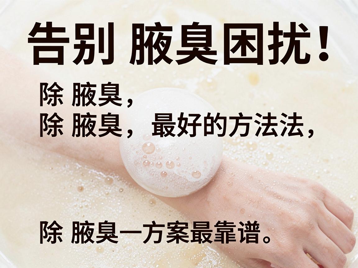 告别腋臭困扰！除腋臭最好的方法，这几种除腋臭方案最靠谱