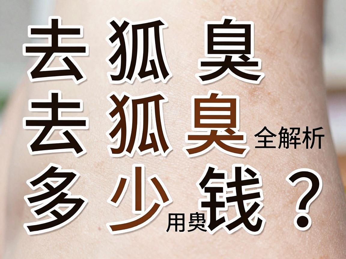 去狐臭多少钱？去狐臭费用全解析，带你避开价格陷阱
