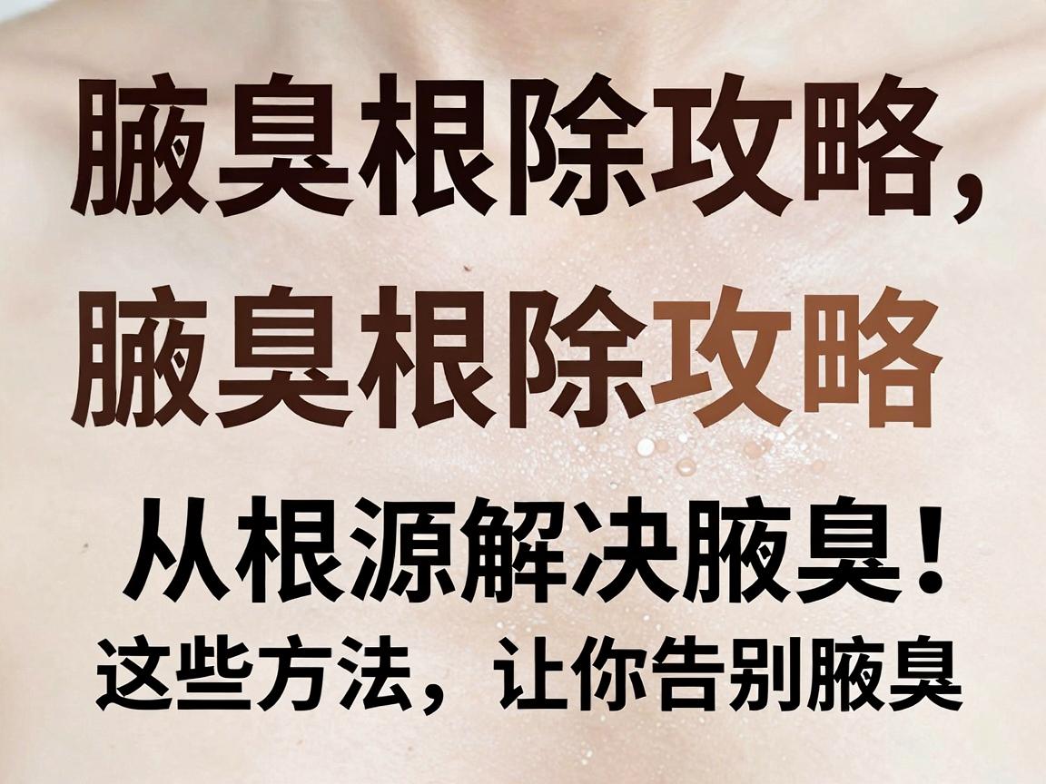 腋臭根除攻略，从根源解决腋臭，这些方法让你彻底告别腋臭