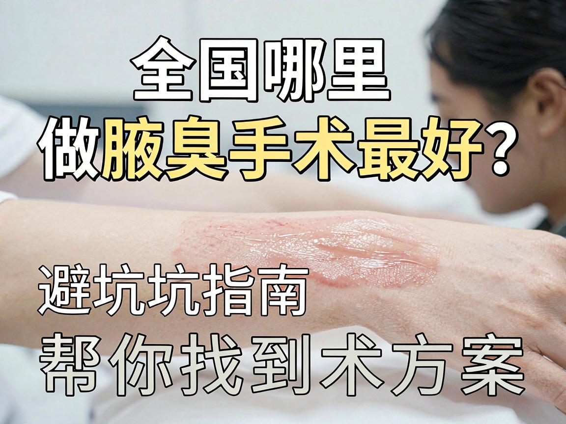 全国哪里做腋臭手术最好？这份避坑指南帮你找到最好的腋臭手术方案