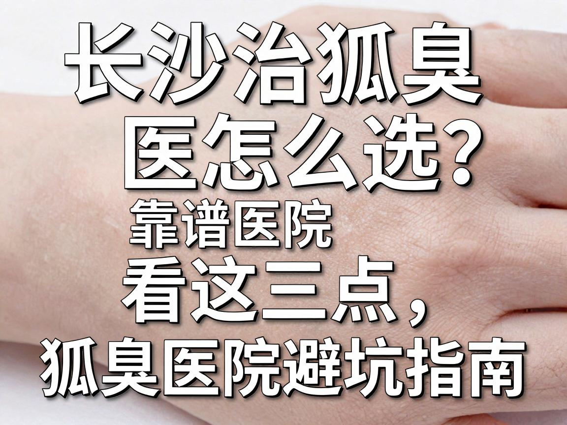 长沙治狐臭医院怎么选?靠谱医院看这三点,狐臭医院避坑指南 长沙治狐臭医院怎么选?靠谱医院看这三点,狐臭医院避坑指南