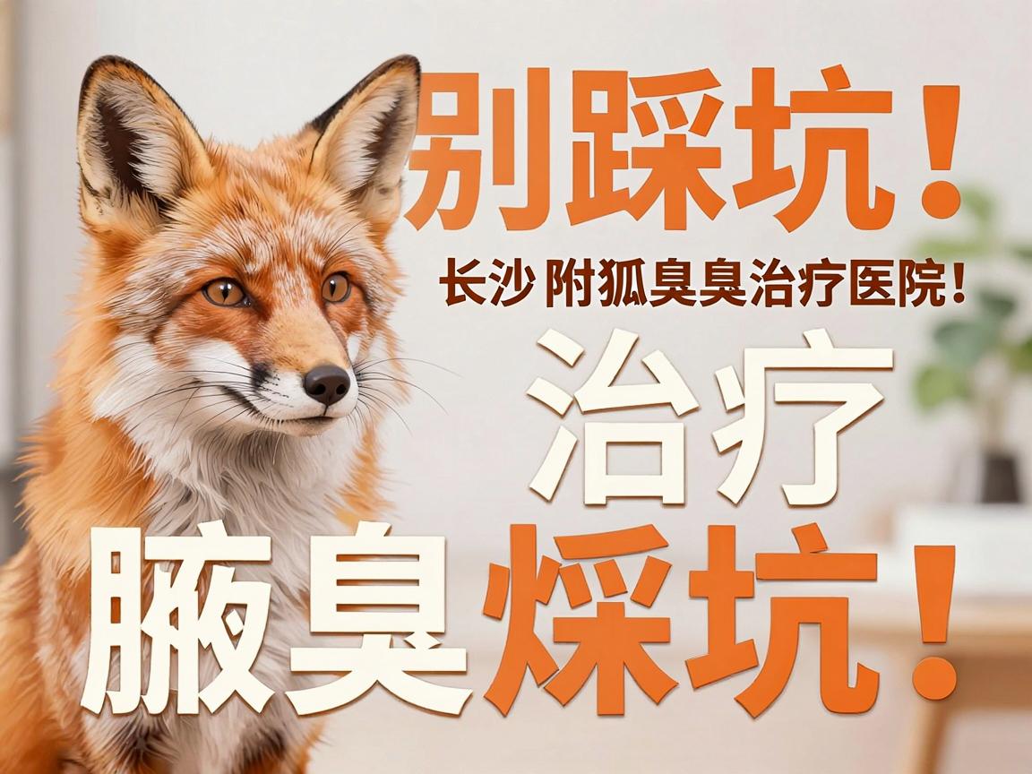 狐臭治疗别踩坑！长沙附大腋臭专科教你选对狐臭治疗医院，告别狐臭烦恼