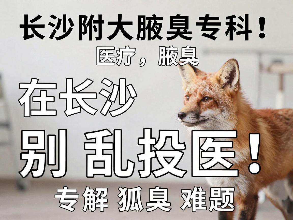 狐臭在长沙,别乱投医!长沙附大腋臭专科,专解狐臭难题 狐臭在长沙,别乱投医!长沙附大腋臭专科,专解狐臭难题