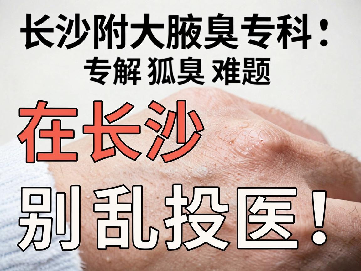 狐臭在长沙,别乱投医!长沙附大腋臭专科,专解狐臭难题 狐臭在长沙,别乱投医!长沙附大腋臭专科,专解狐臭难题
