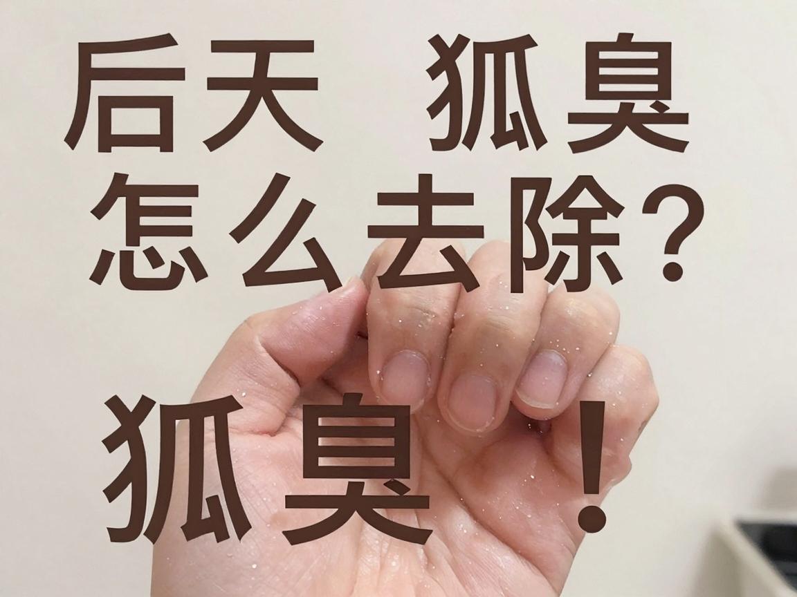 后天狐臭怎么去除？告别尴尬，这些方法真的能去狐臭！