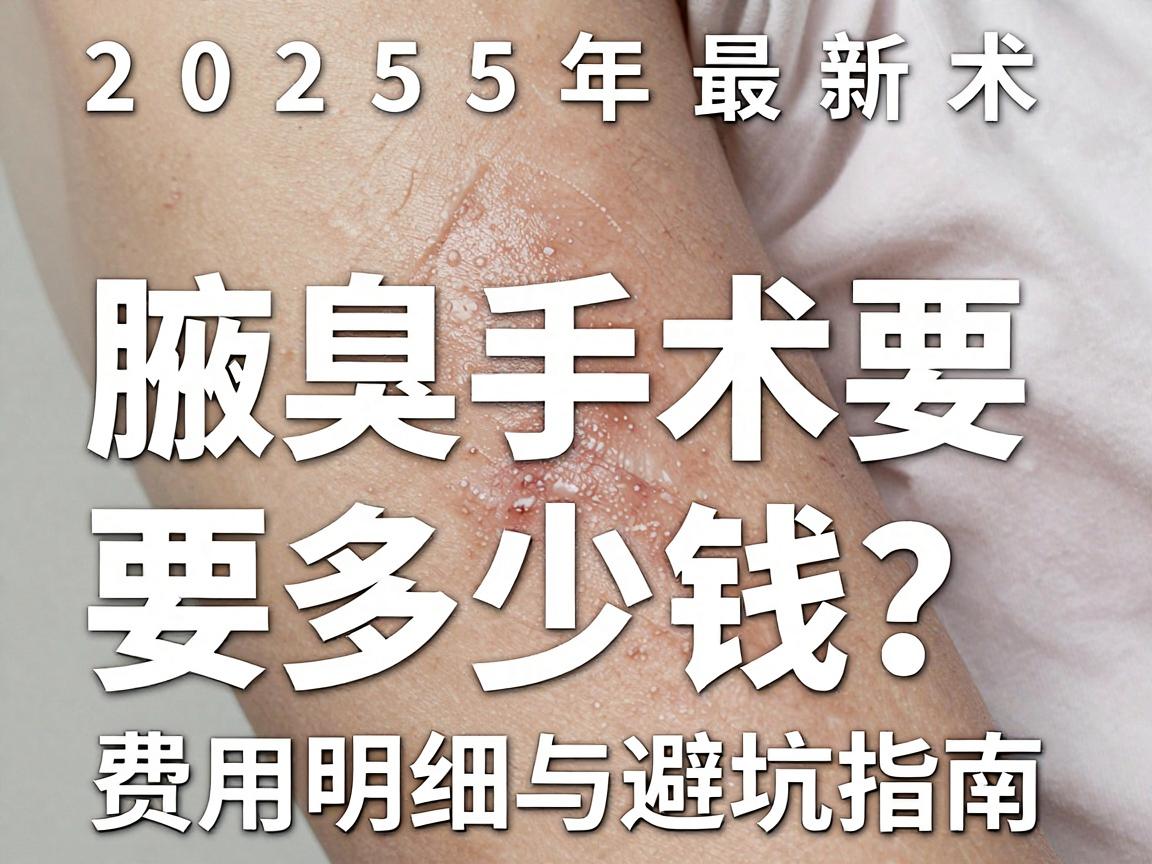 腋臭手术要多少钱？2025年最新腋臭手术费用明细与避坑指南