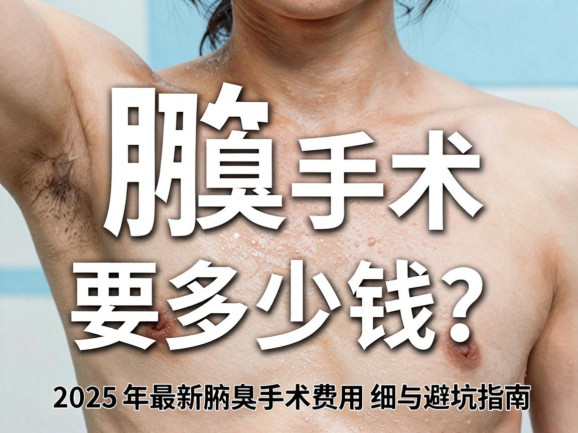 腋臭手术要多少钱？2025年最新腋臭手术费用明细与避坑指南