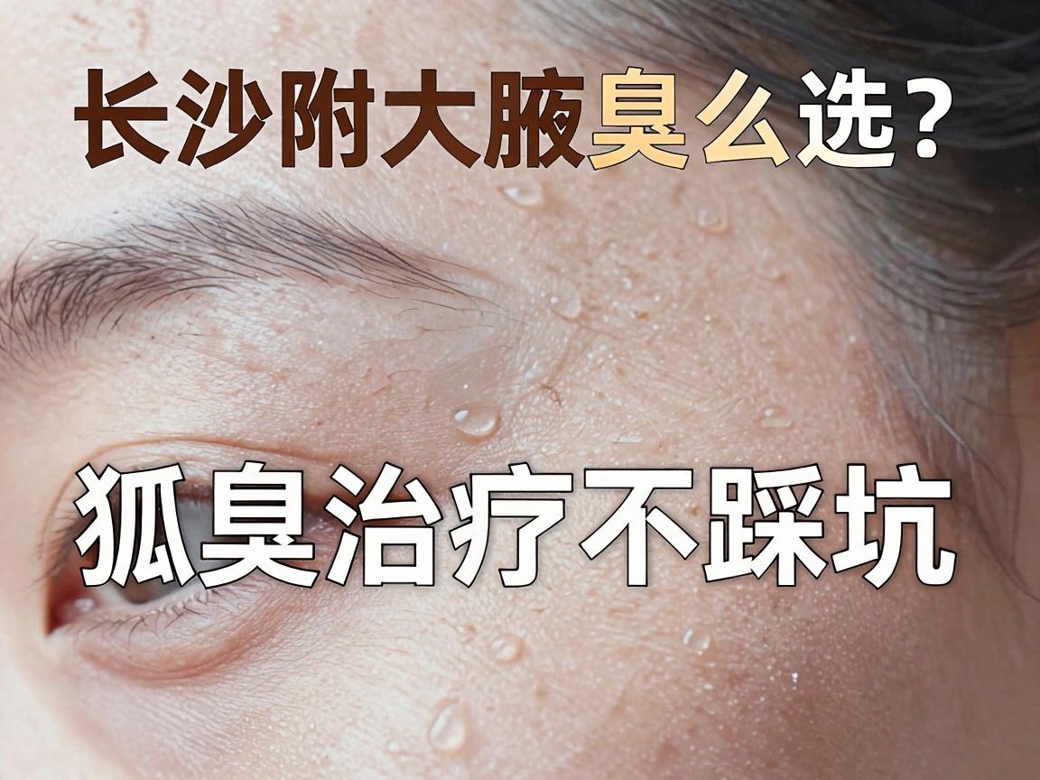 狐臭医院怎么选？长沙附大腋臭专科，狐臭治疗不踩坑的3个关键点