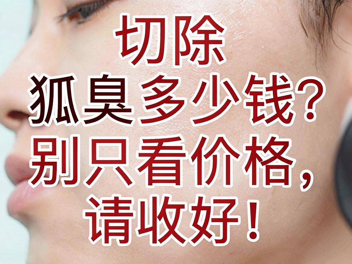 切除狐臭多少钱？别只看价格，这份狐臭切除费用清单与避坑指南，请收好！
