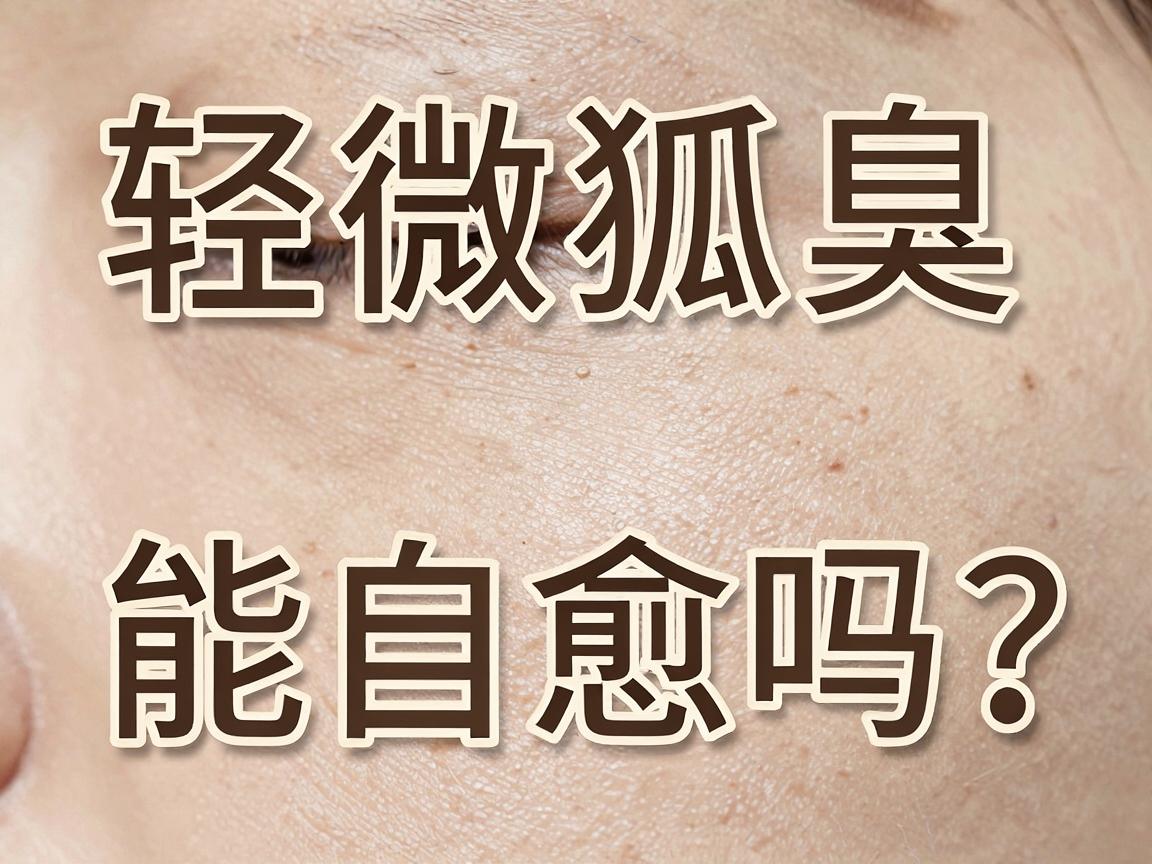 轻微狐臭能自愈吗？别再瞎猜了，轻微狐臭的真相与自救指南