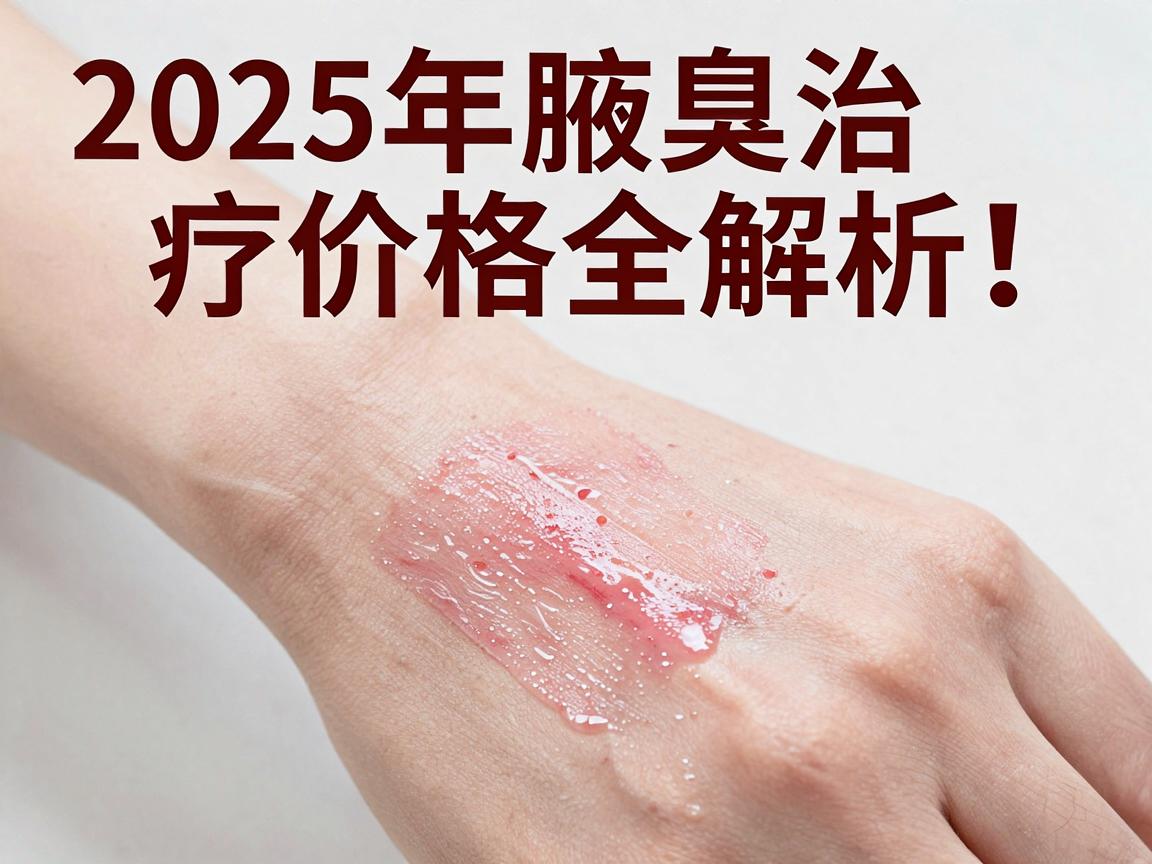 腋臭手术多少钱？2025年腋臭治疗价格全解析，根治腋臭多少钱一文说清