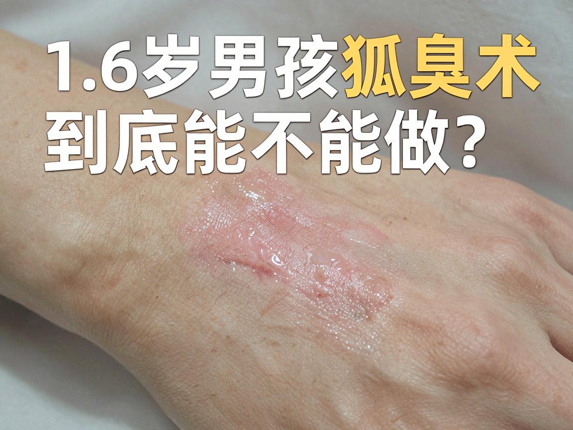 16岁男孩狐臭手术，到底能不能做？一文讲清手术时机与护理重点