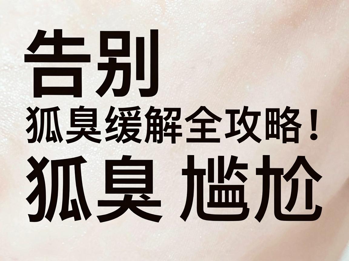 告别狐臭尴尬，这份狐臭缓解全攻略，让你轻松摆脱狐臭困扰