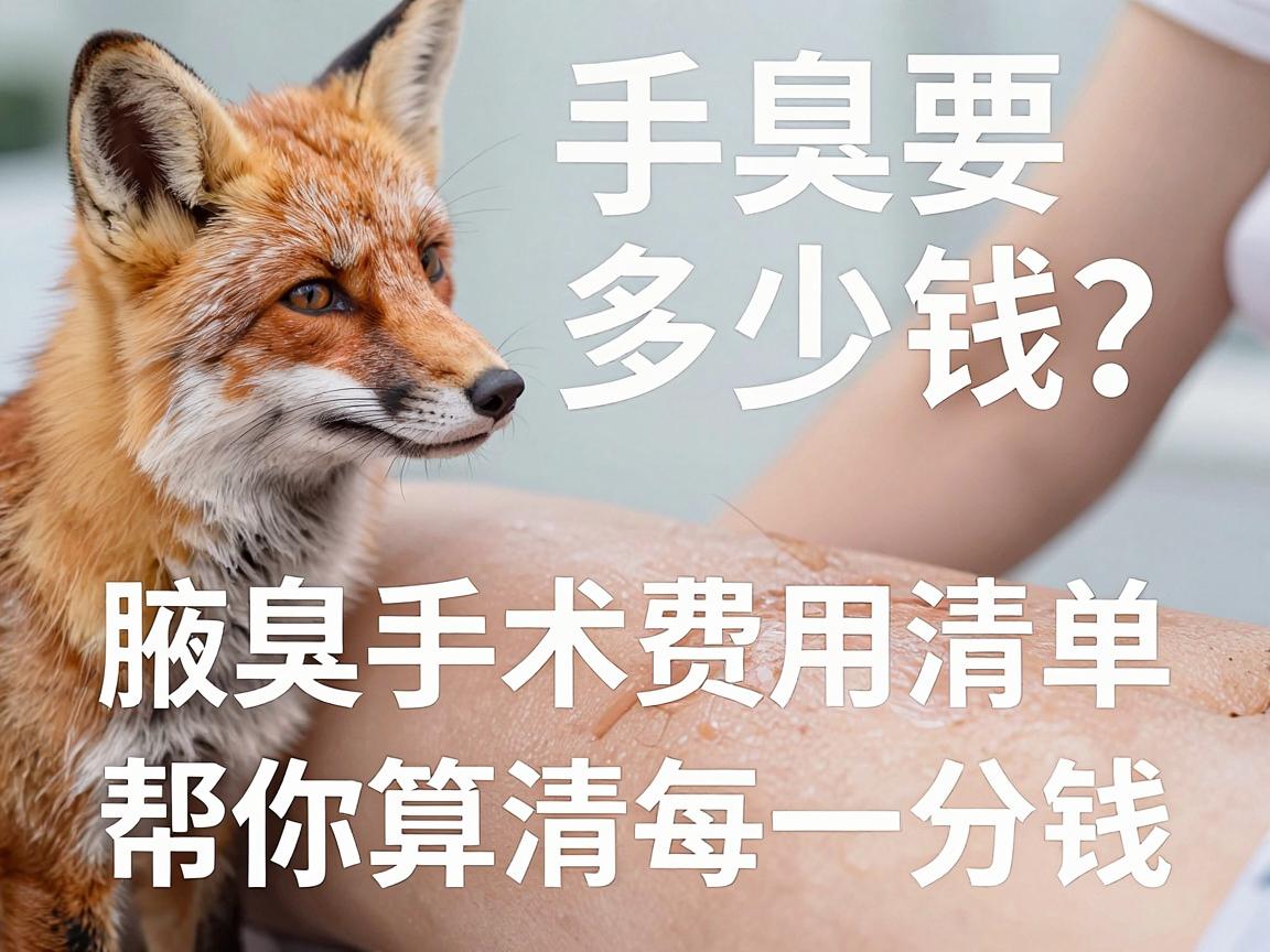 狐臭手术要多少钱?别只盯价格,这笔腋臭手术费用清单帮你算清每一分钱 狐臭手术要多少钱?别只盯价格,这笔腋臭手术费用清单帮你算清每一分钱