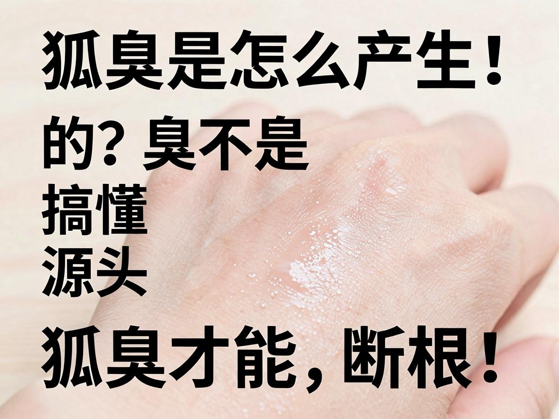 狐臭不是汗臭！狐臭是怎么产生的？搞懂这3个源头，狐臭才能断根