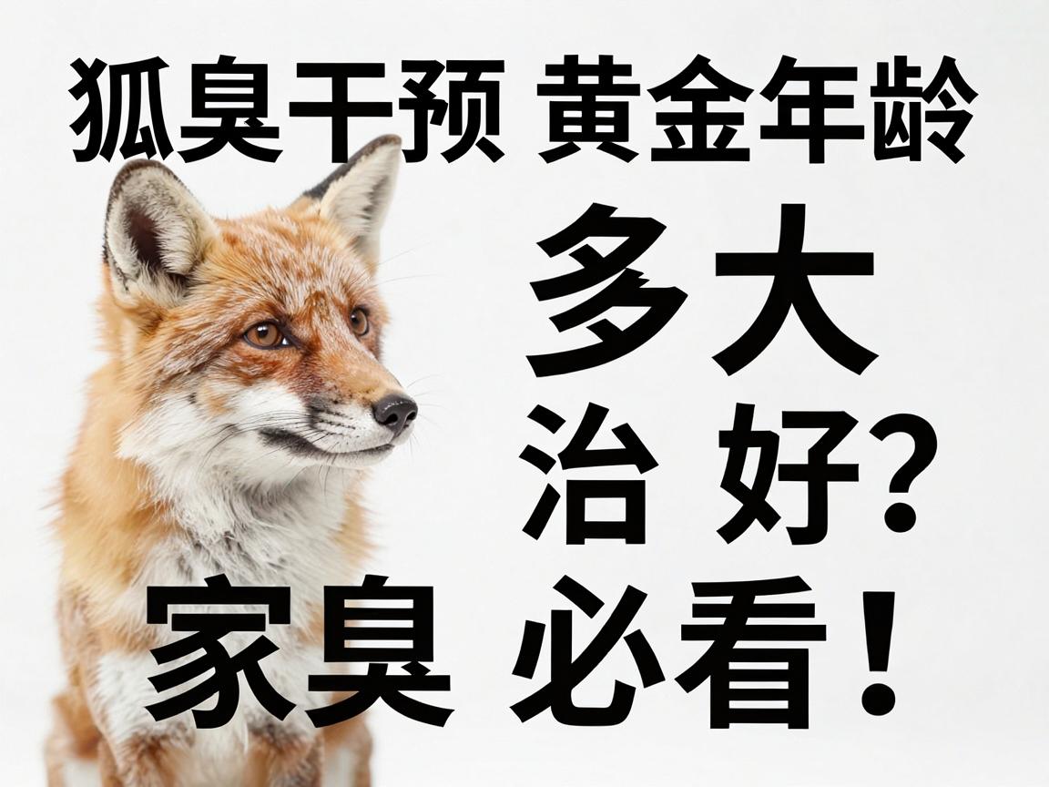 狐臭多大治疗好？家长必看！狐臭干预黄金年龄千万别错过