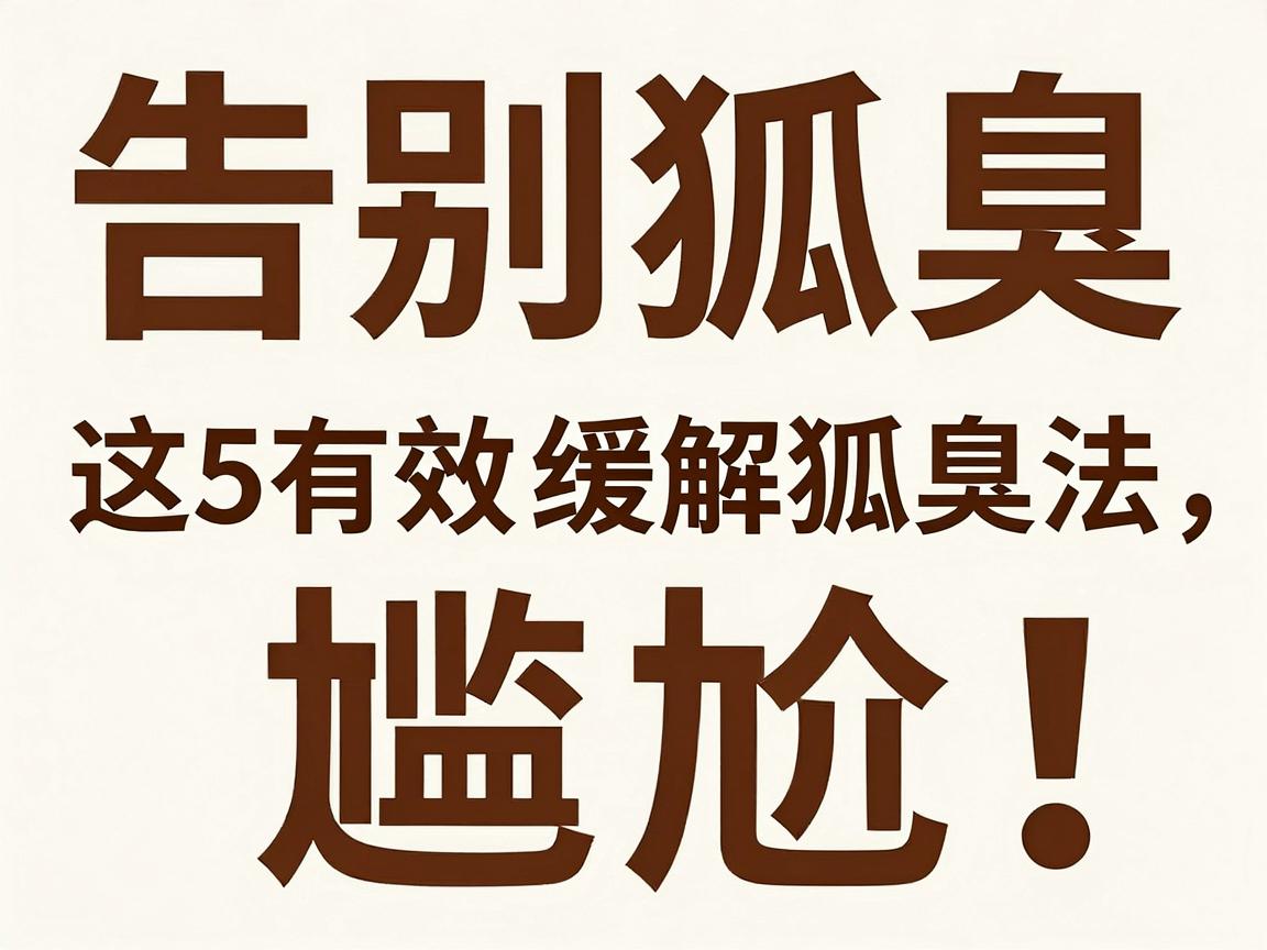 告别狐臭尴尬!这5个有效缓解狐臭的方法,才是真的狐臭克星 告别狐臭尴尬!这5个有效缓解狐臭的方法,才是真的狐臭克星