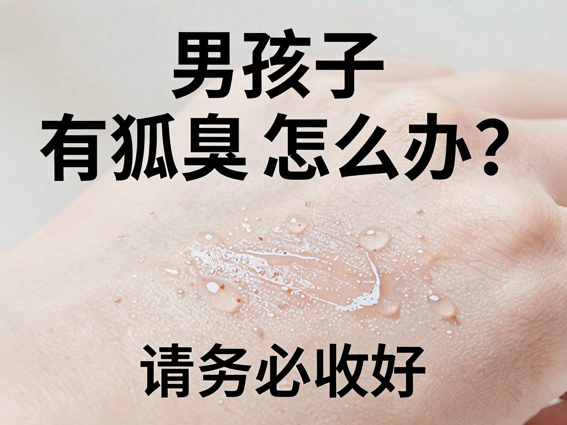 男孩子有狐臭怎么办？这份除味指南，请务必收好